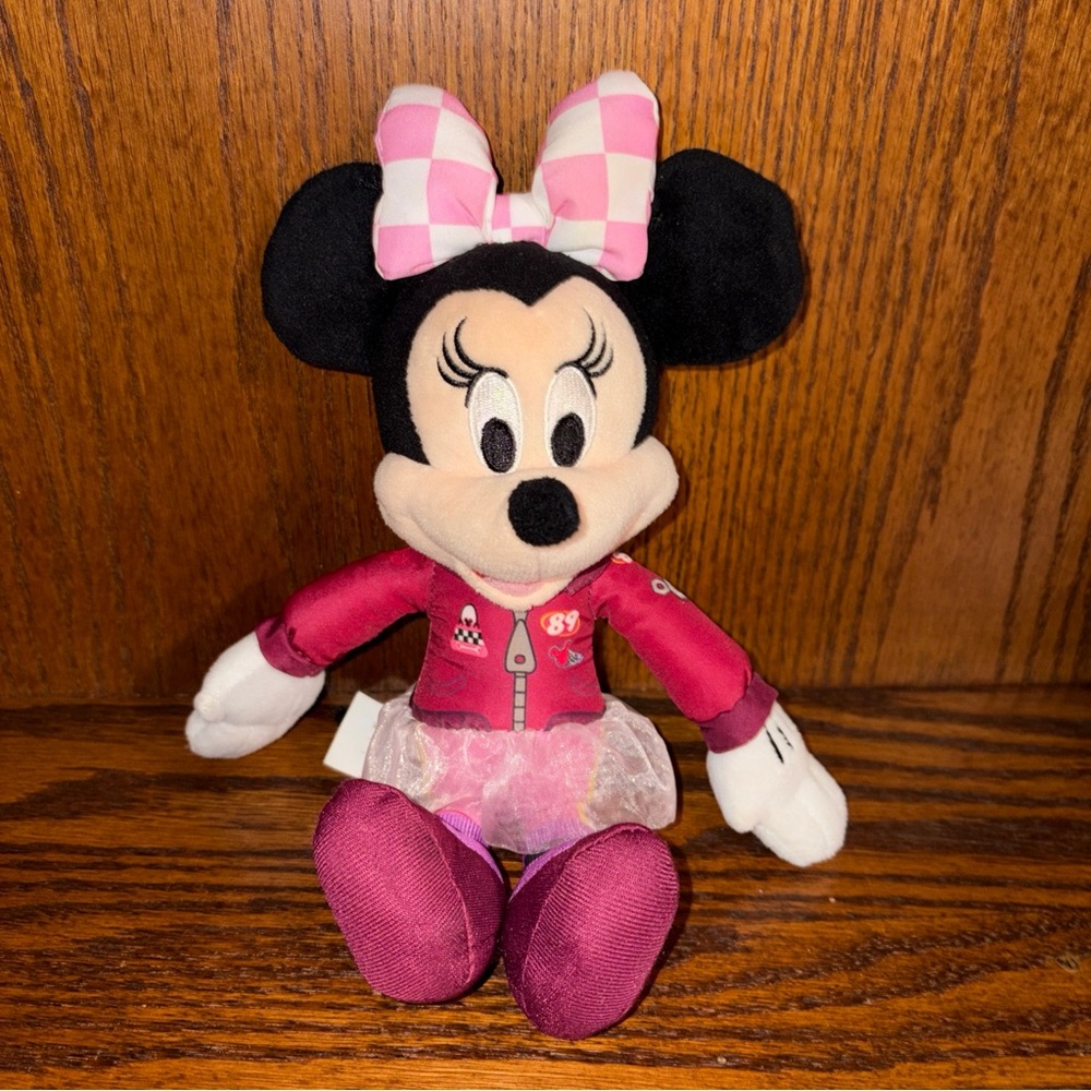 Disney Junior Mickey and The Roadster Racers Minnie Mouse 10" Plush Pre-Owned